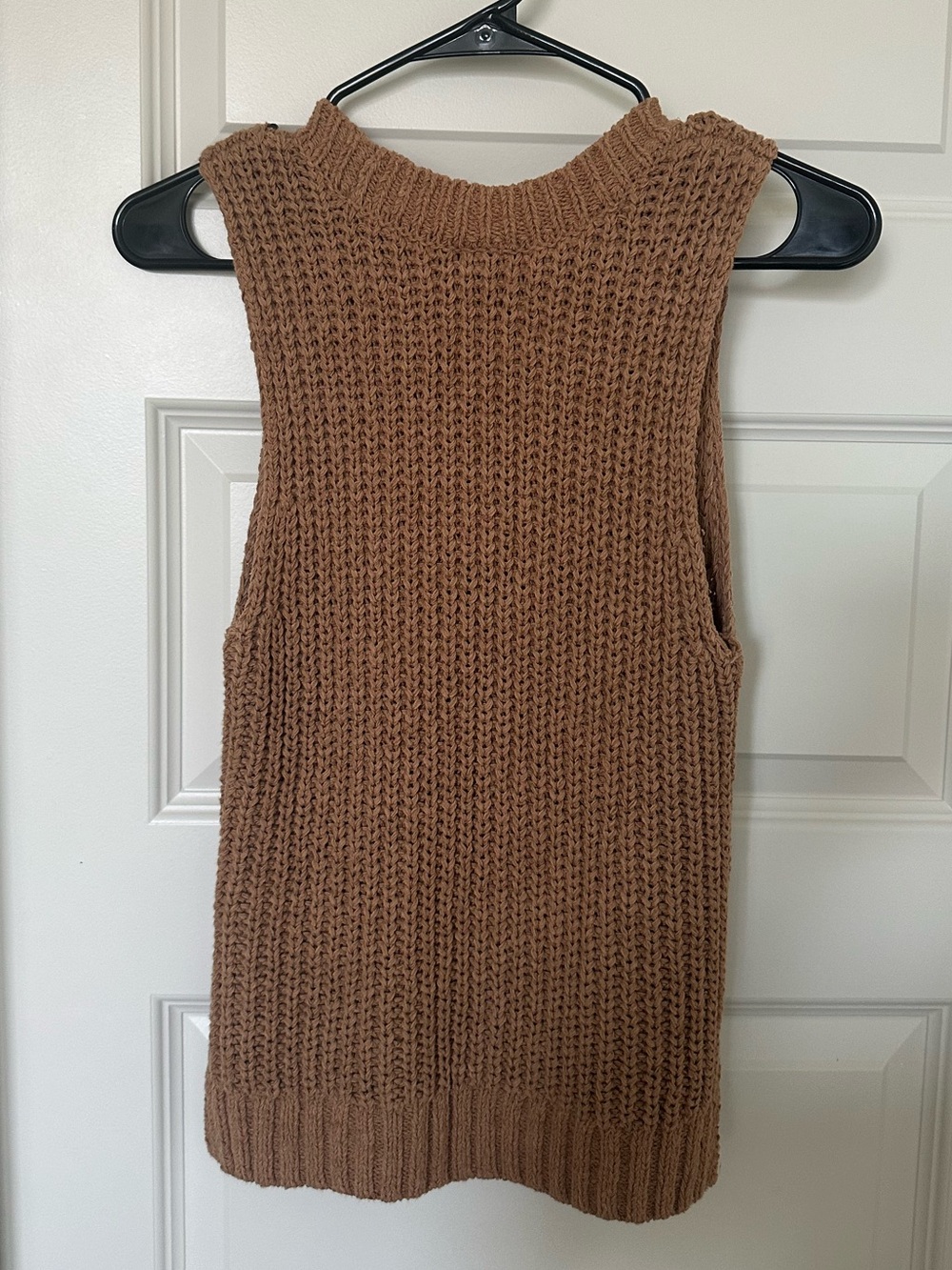 Abercrombie Sleeveless Knit Tank Sweater - Brown - Picture 3 of 5